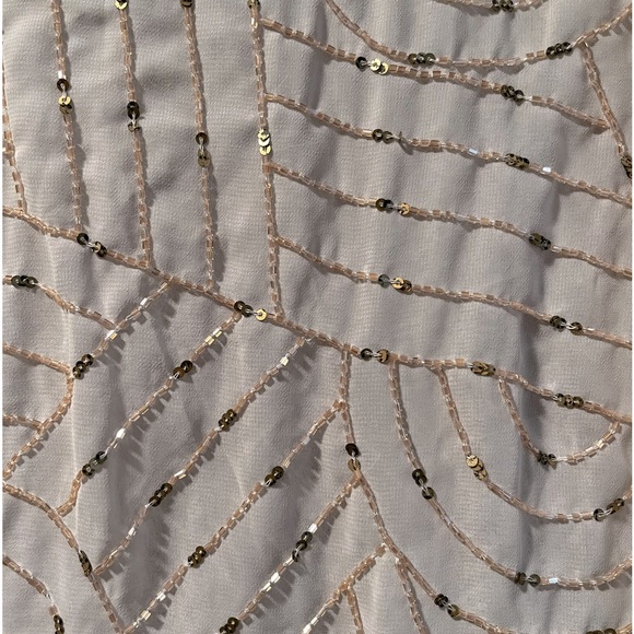 Guess Embellished Sheer Sleeveless Beaded Top Women's S - Picture 8 of 9